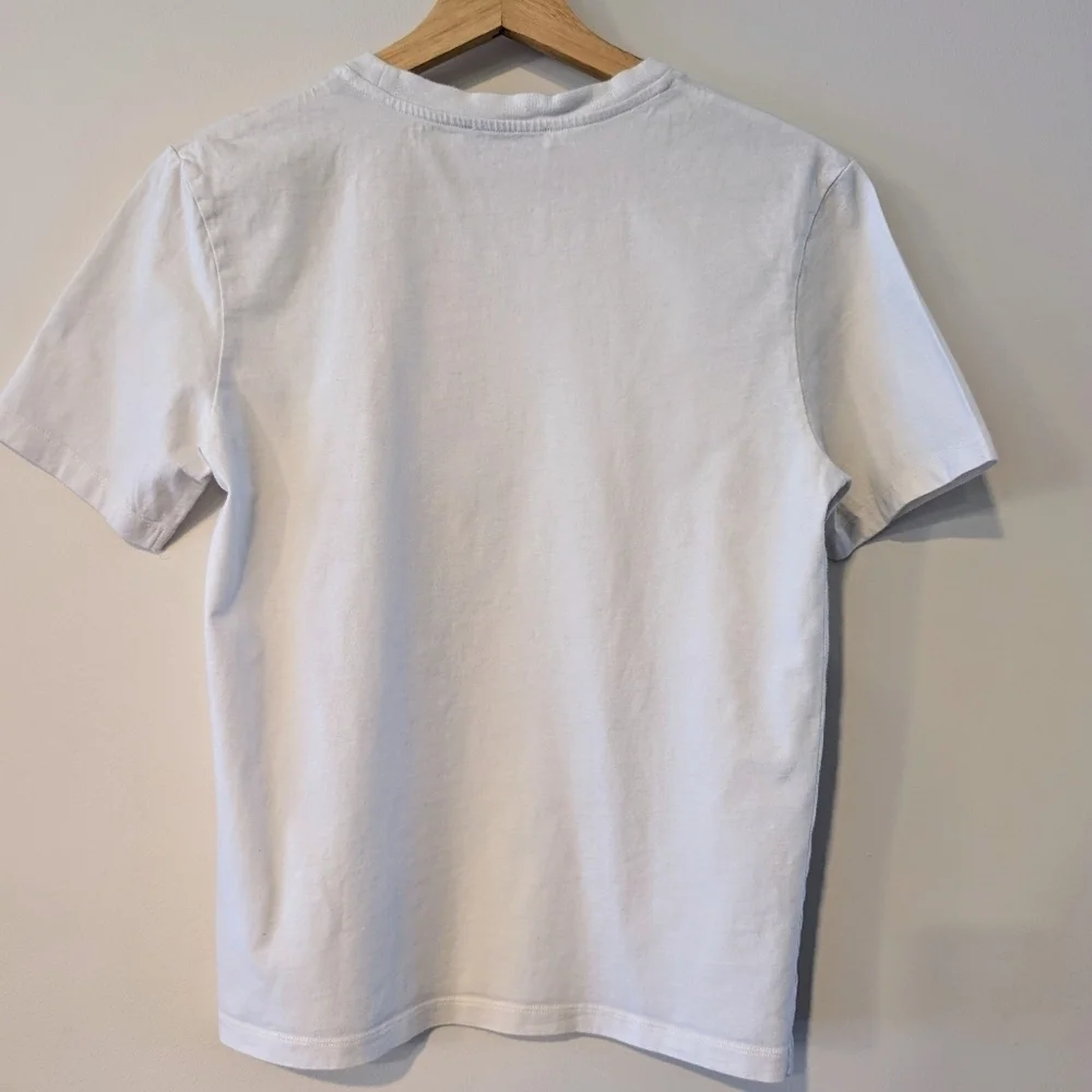 JW Anderson Orbital Logo Tee White XS 100% Cotton Unisex Quiet Luxury Portugal